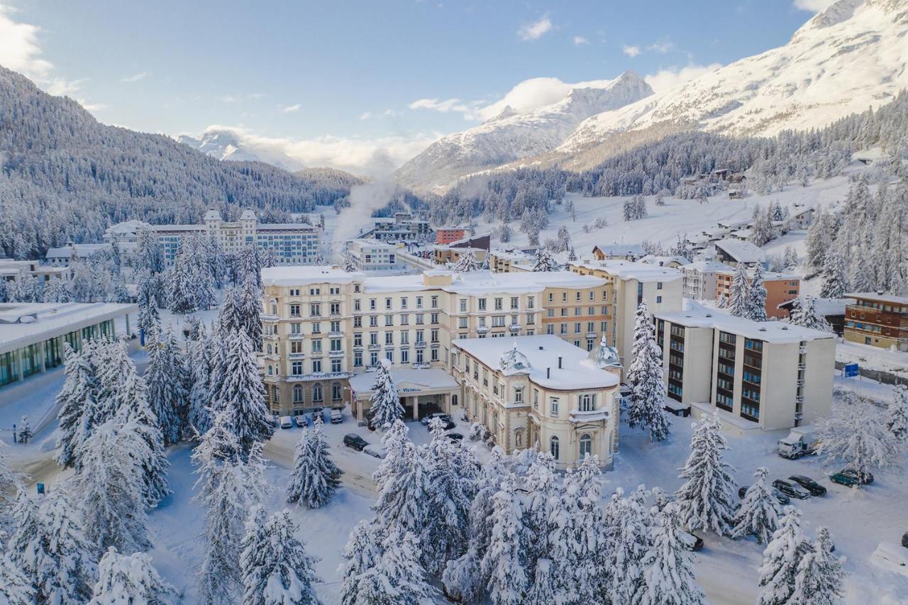 Hotel Reine Victoria By Laudinella Sankt Moritz Buitenkant foto